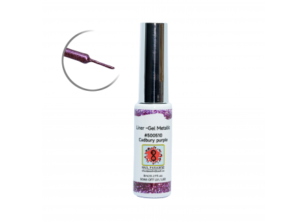 Liner Gel Metallic - Cadbury Purple 8 ml